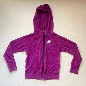 Purple nike jacket for kid